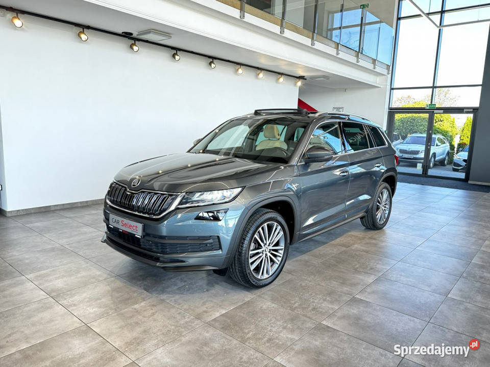 koda Kodiaq LK 20TSI 190 DSG 4x4 2021 r salon I elektrochrom. lusterko wst. małopolskie Myślenice