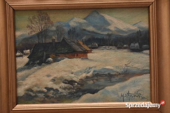 M STAŃKO Wiejskie Chaty w Tatrach Tatry Góry Kraków