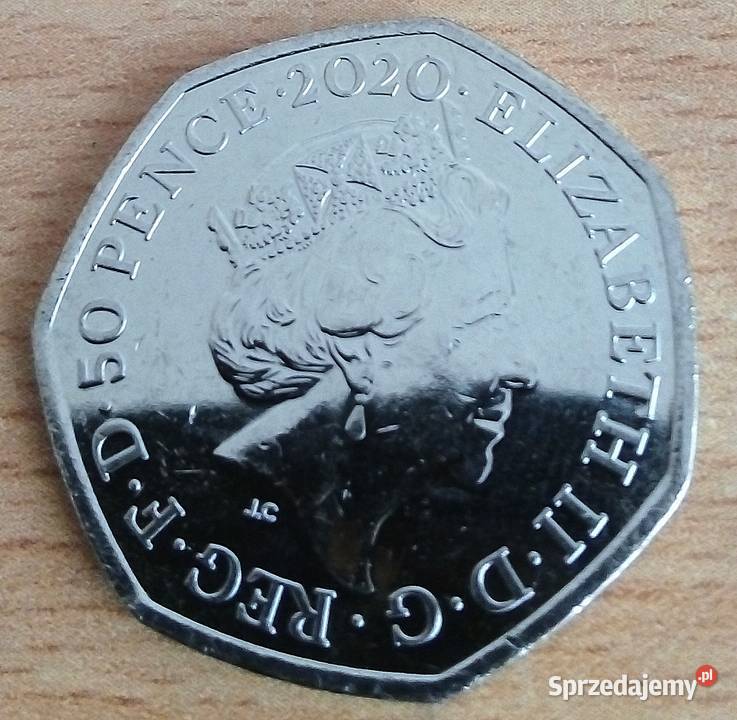WIELKA BRYTANIA50 PENCE2020 rBREXITŁADNA Legionowo