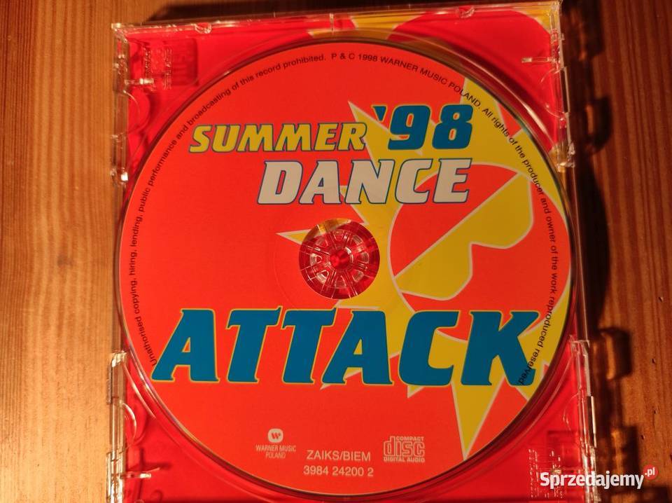 summer dance attack 98 unikatowa płyta Kielce