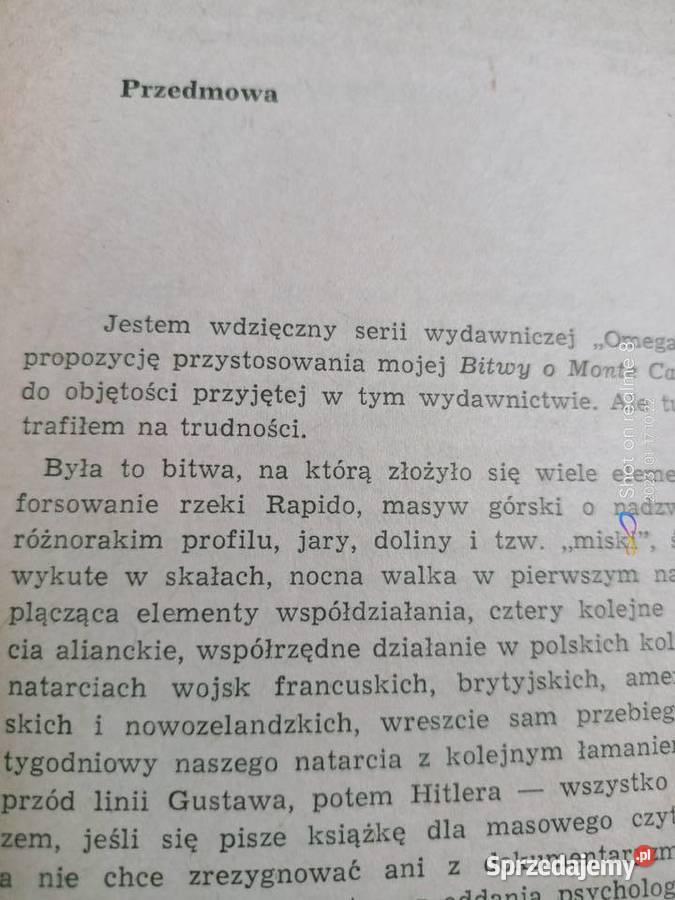 Szkice spod Monte Cassino Wańkowicz książki literatura piękna - proza polska mazowieckie