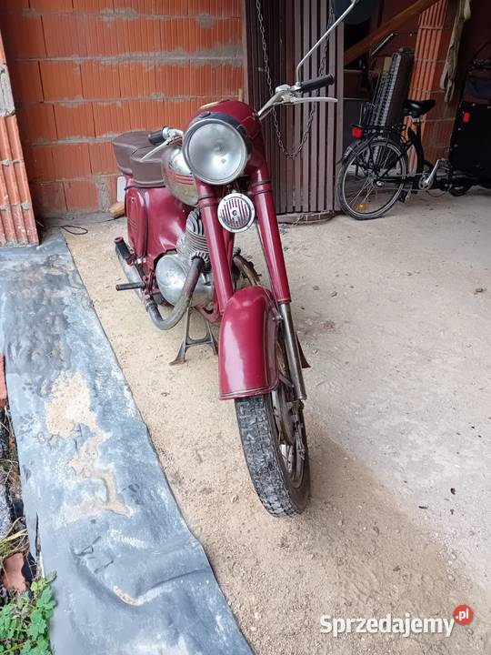 Jawa 353 1957 zabytek Bieżeń