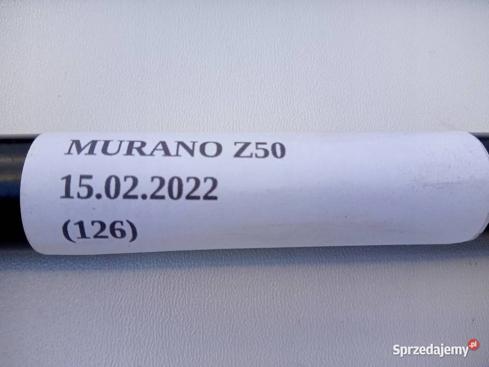 SIŁOWNIK TELESKOP KLAPY TYŁ NISSAN MURANO Z50 Nowy Tomyśl