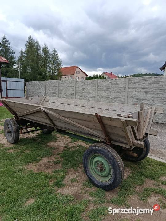 Wóz fura metalowa Fella Przyczepy rolnicze Łagów sprzedam
