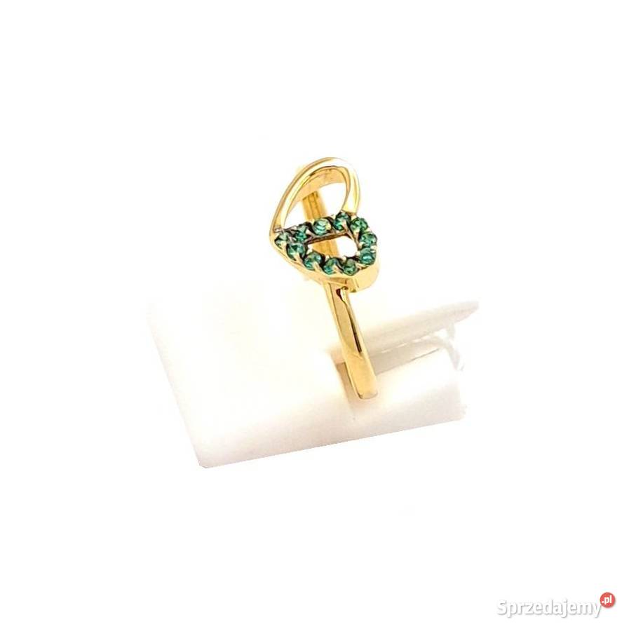 Pierścionek r11 Złoty pr333 Serduszko z złote wielkopolskie Poznań