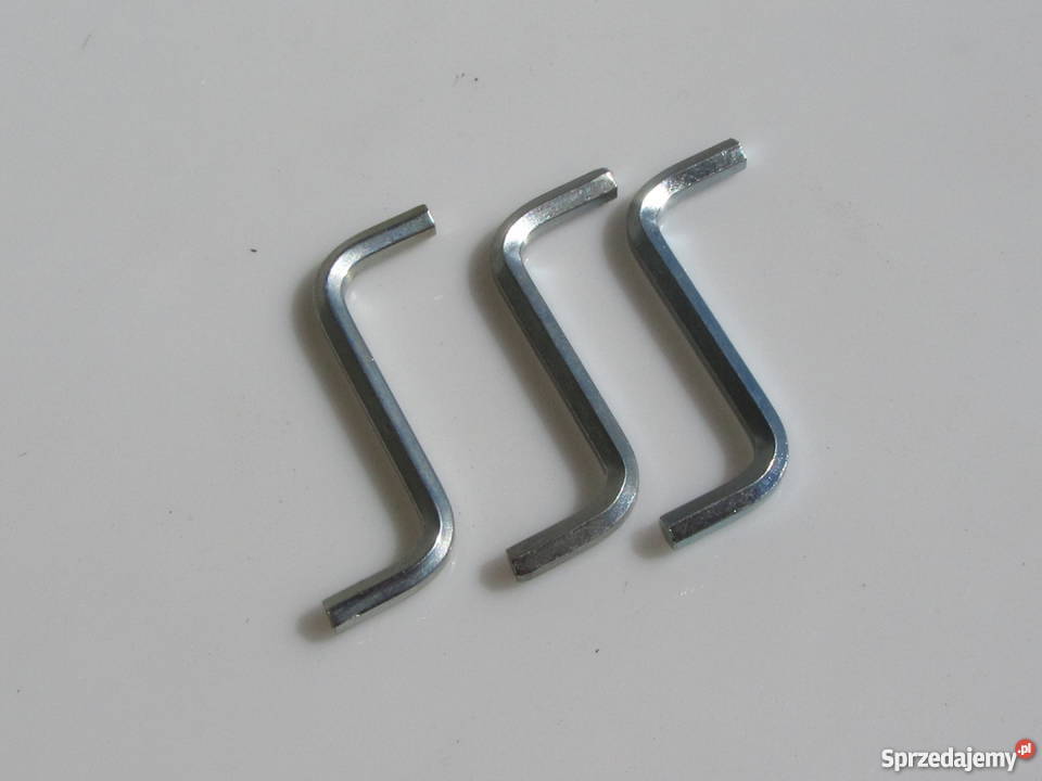 Klucze imbusowe sześciokątne różne rozmiary Olecko