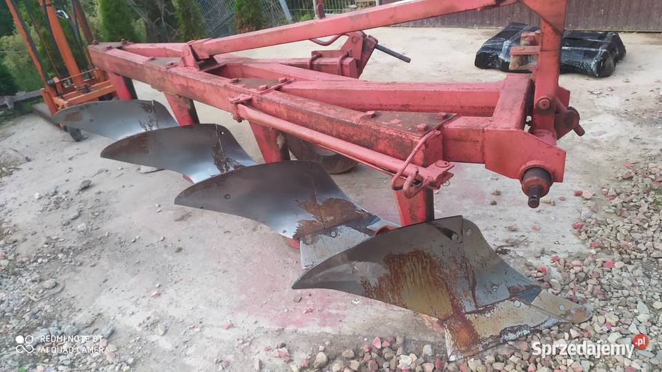 Pług 4skibowy na najwyższej słupicy 4x35 nieuszkodzony małopolskie Dąbrowa Tarnowska