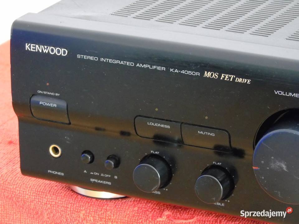 Wzmacniacz stereo Kenwood KA4050R mocny i
