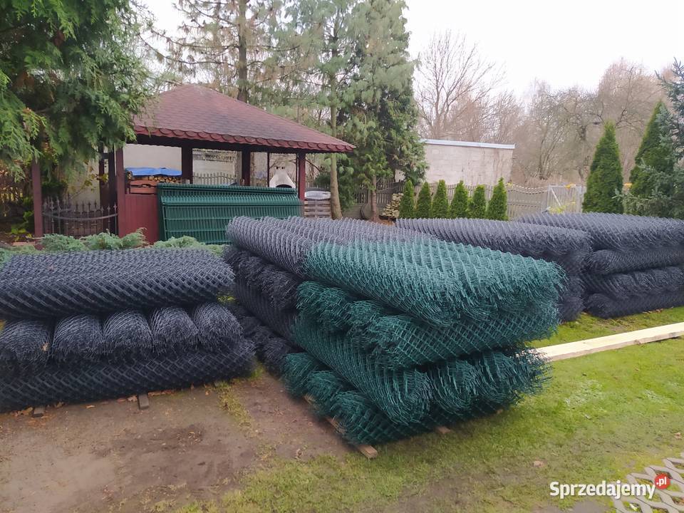 Siatka ocynkowana powlekana Utwardzana wys 1m Częstochowa