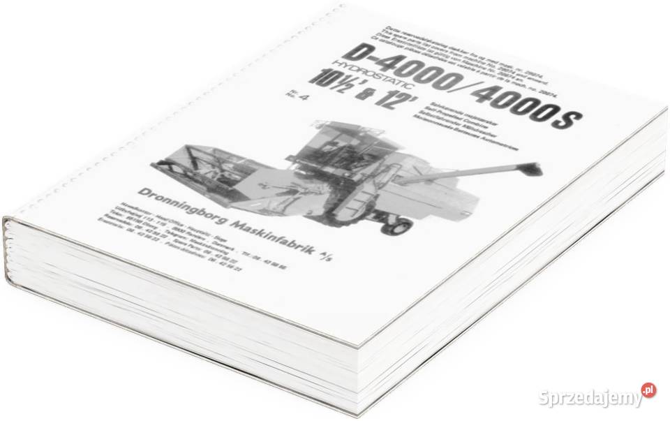 Instrukcja obsługi Dronningborg D 4500 D4500