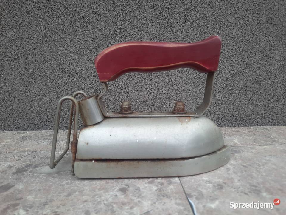 26 Stare żelazko elektryczne drewniana rękojeść Tczew sprzedam
