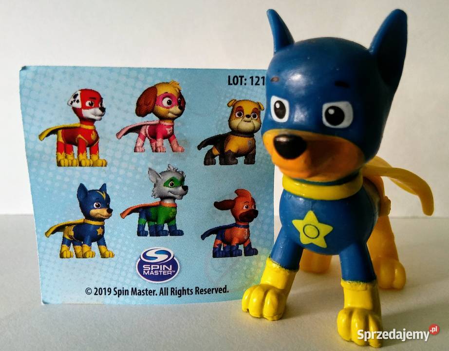 3 komplet psi patrol figurki spin master skye Giżycko