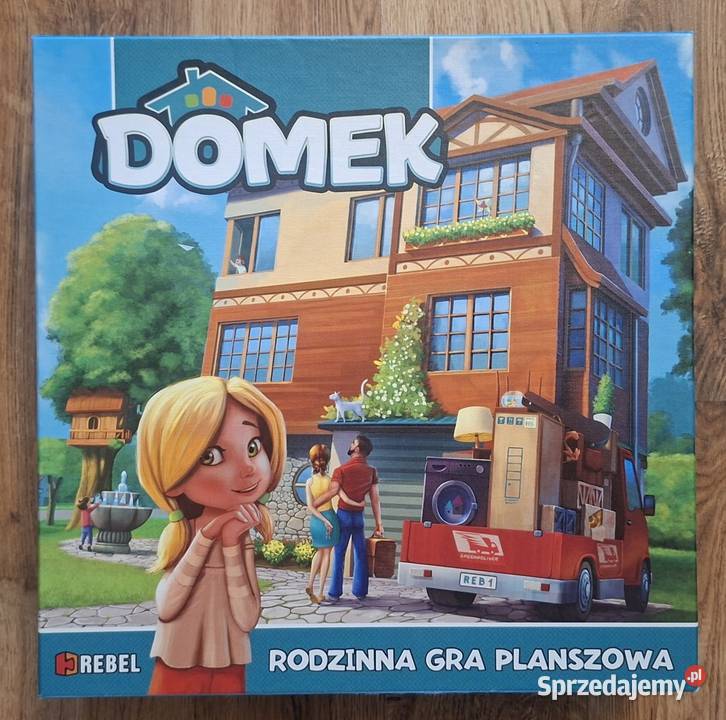 Domek rodzinna gra planszowa firmy Rebel tak