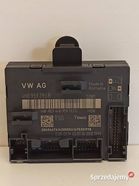 AUDI A8 D4 4H0959793R MODUŁ STEROWNIK DRZWI