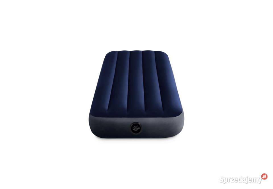 MATERAC DMUCHANY WELUROWY GRANATOWY JEDNOOSOBOWY Poznań
