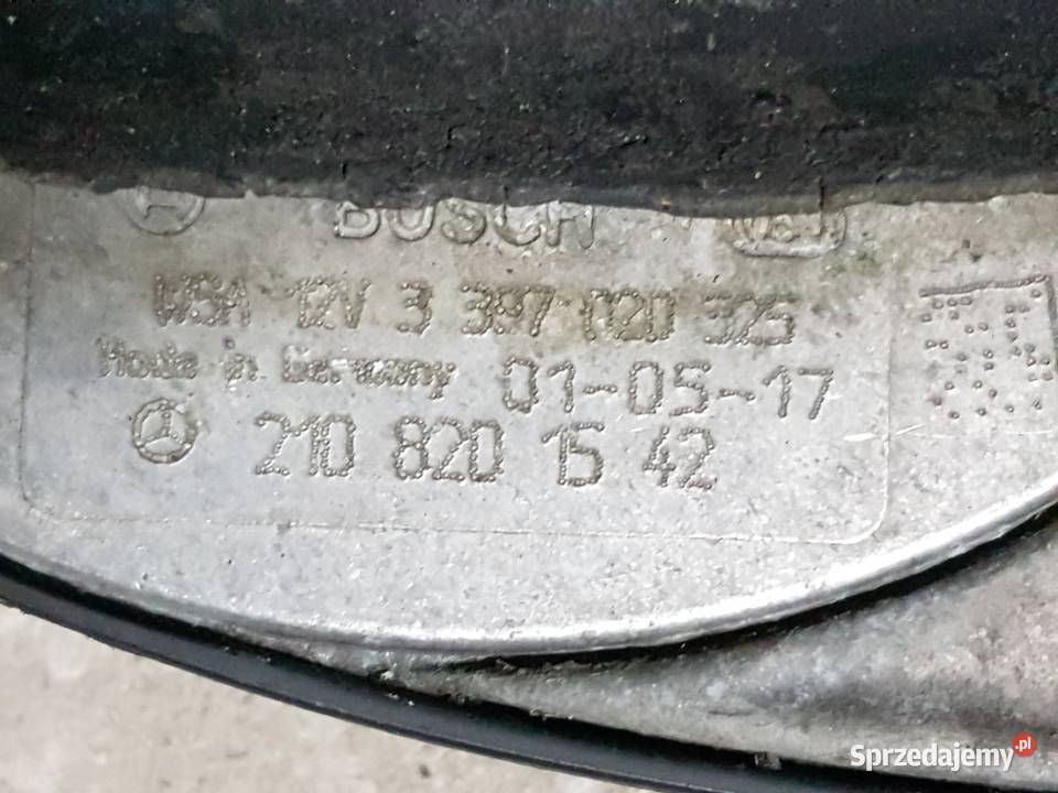 MERCEDES W210 E KLASA MECHANIZM WYCIERACZKI Układ elektryczny