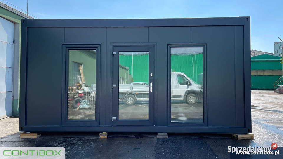 Kontener biurowy pawilon 6x3x3 PIR dowolny Katowice