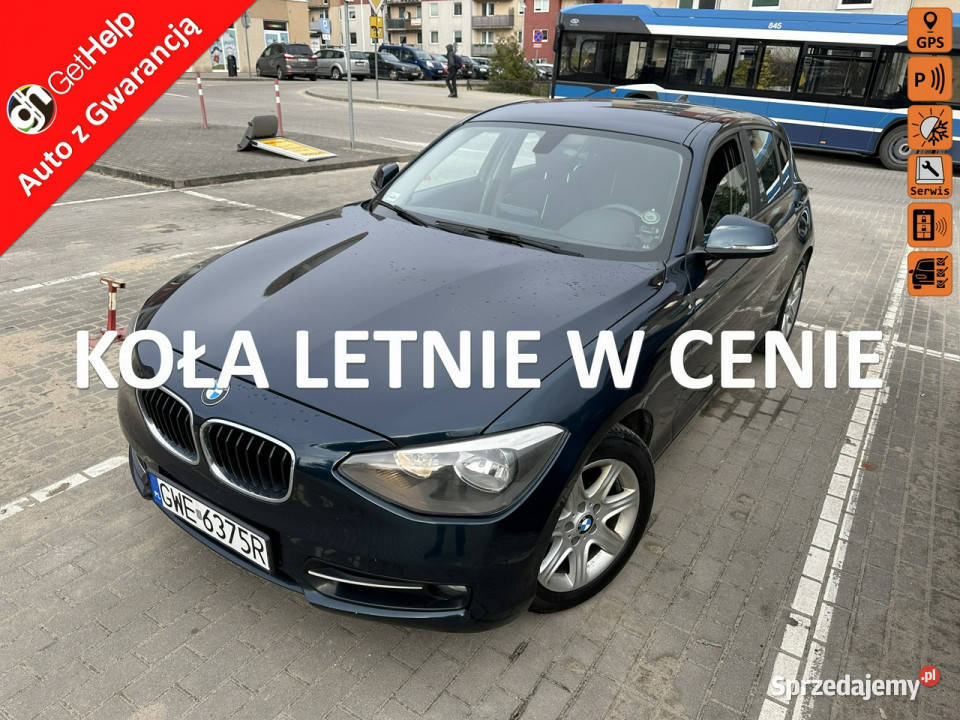 BMW 114 Klimatyzacja oszczędny silnik bluetooth aluminiowe felgi