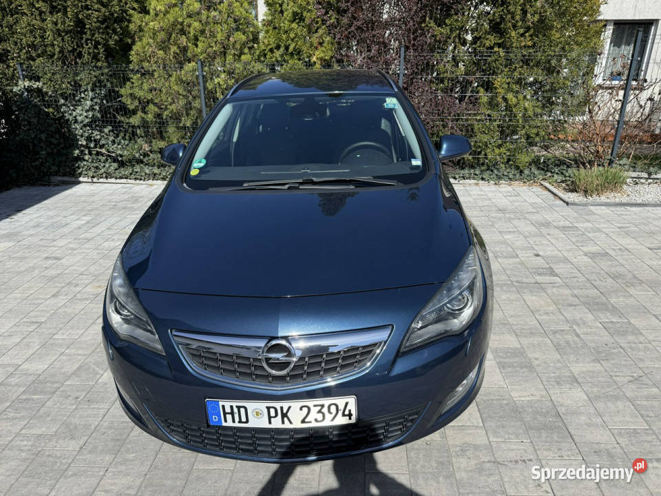Opel Astra opłacone zadbane J 20092019 czujnik parkowania Poznań