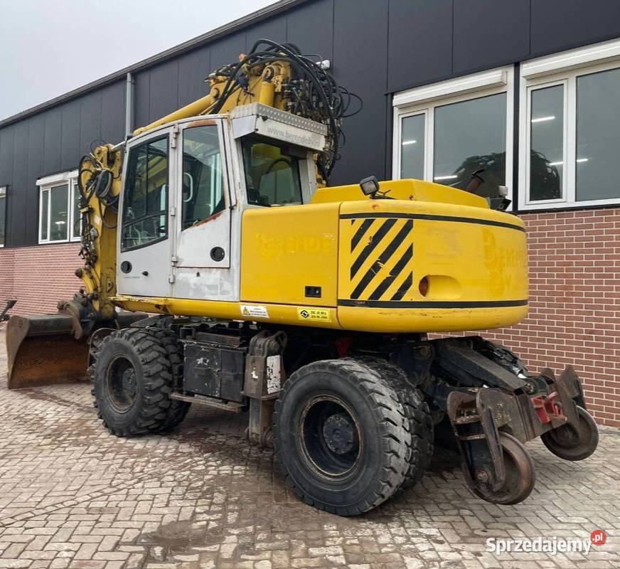 Koparka kolowa kolejowa 2 drogowa ATLAS 1604K MK Warszawa
