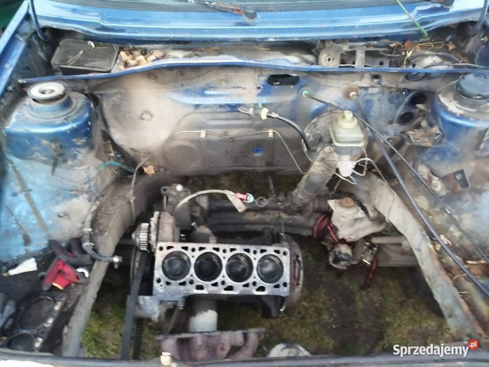 Golf II 2 MK2 na części niebieski 3 drzwiowy