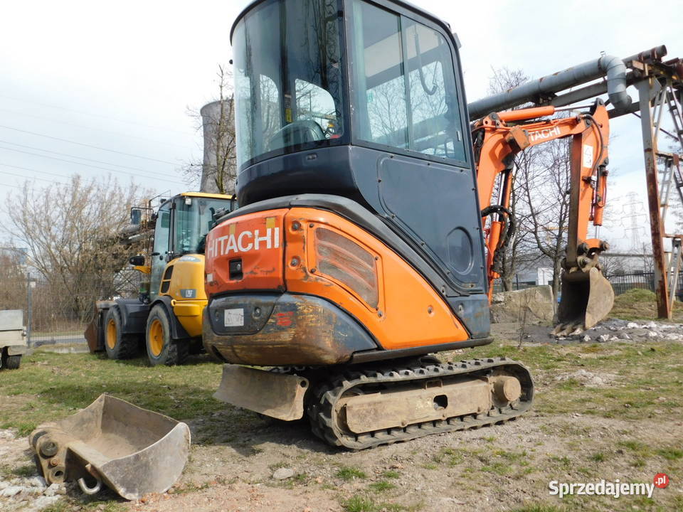 mini koparka 16 t Hitachi ZX14 2 łyżki 2011 małopolskie Kraków