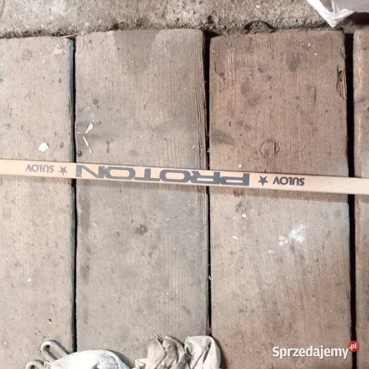 Kij hokejowy drewniany PROTON Wałbrzych