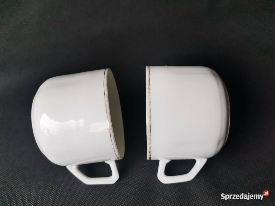 Stare przedwojenne 2 filiżanki porcelana Ćmielów Katowice