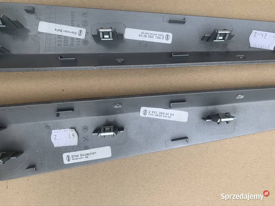 2991390 listwa ozdobna dekor lewy prawy bmw x1 Szczecin