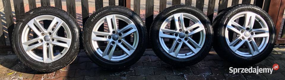 Komplet aluminiowych kół zimowych do Audi Bielsko-Biała sprzedam