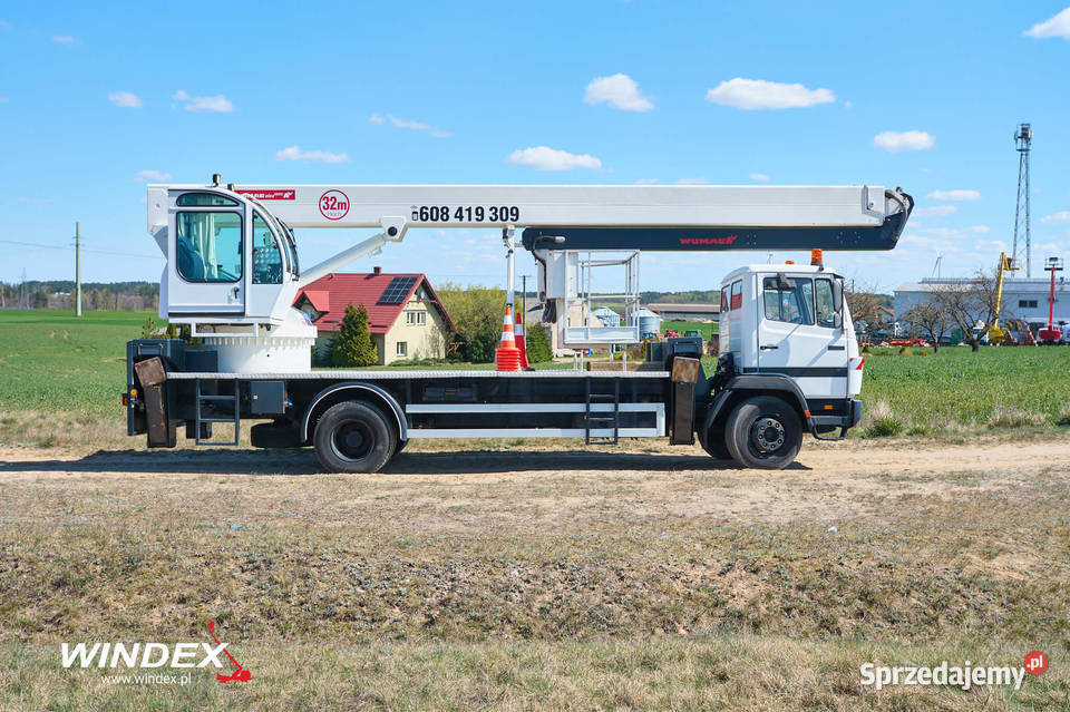 Podnośnik koszowy Wumag WT 320 pomorskie Chojnice