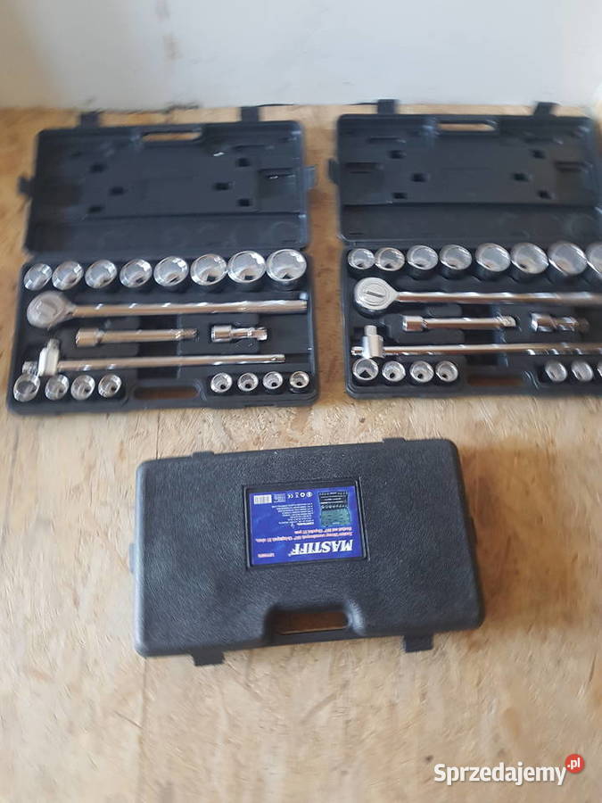 Zestaw kluczy nasadowych 12kątnych 21 el model Głogowa sprzedam