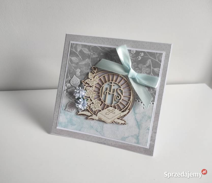 Kartka okolicznościowa ręcznie robiona na Łódź