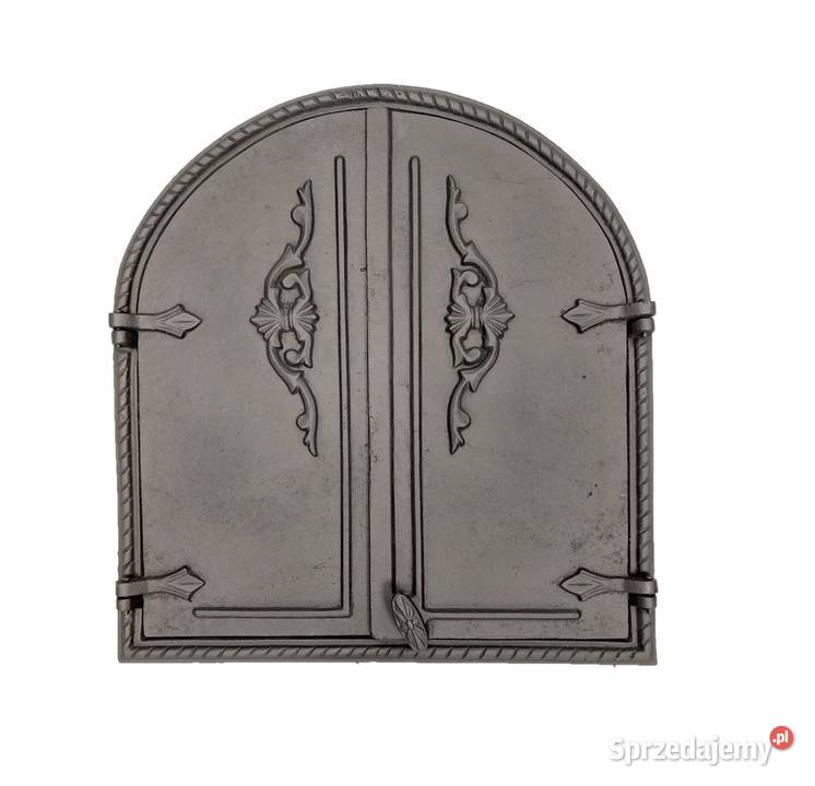 Drzwiczki żeliwne do wędzarni półokrągłe 60x56 Kielce