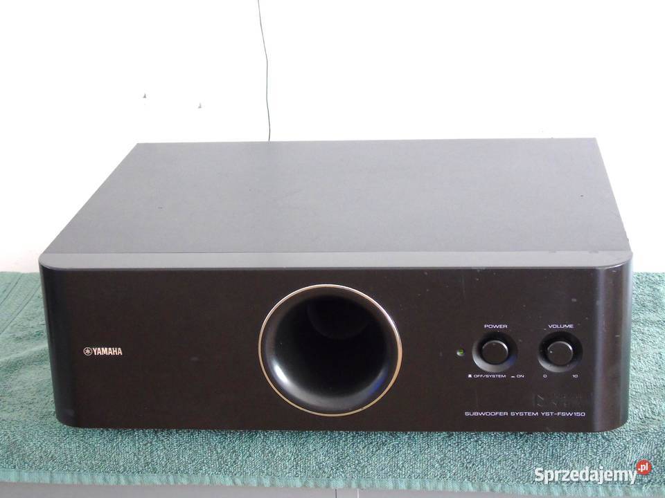 Subwoofer aktywny Yamaha YSTFSW150 czarny Jasło