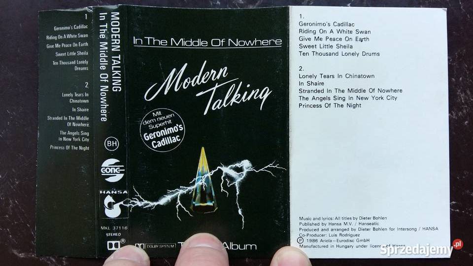 Kaseta magnetofonowa Modern Talking In The sprzedam