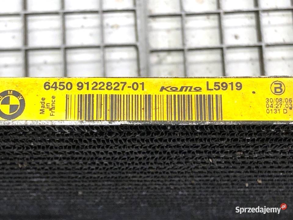 CHŁODNICA KLIMATYZACJI BMW E61 25 177 9122827 osobowe