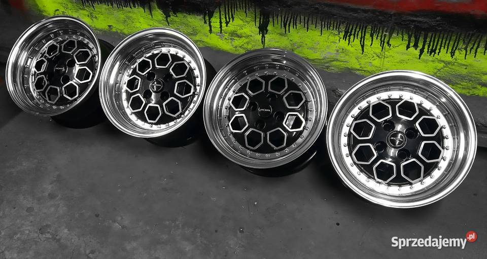 Felgi Alufelgi Custom 15 4x100 Renault 11 VW aluminiowe Zator