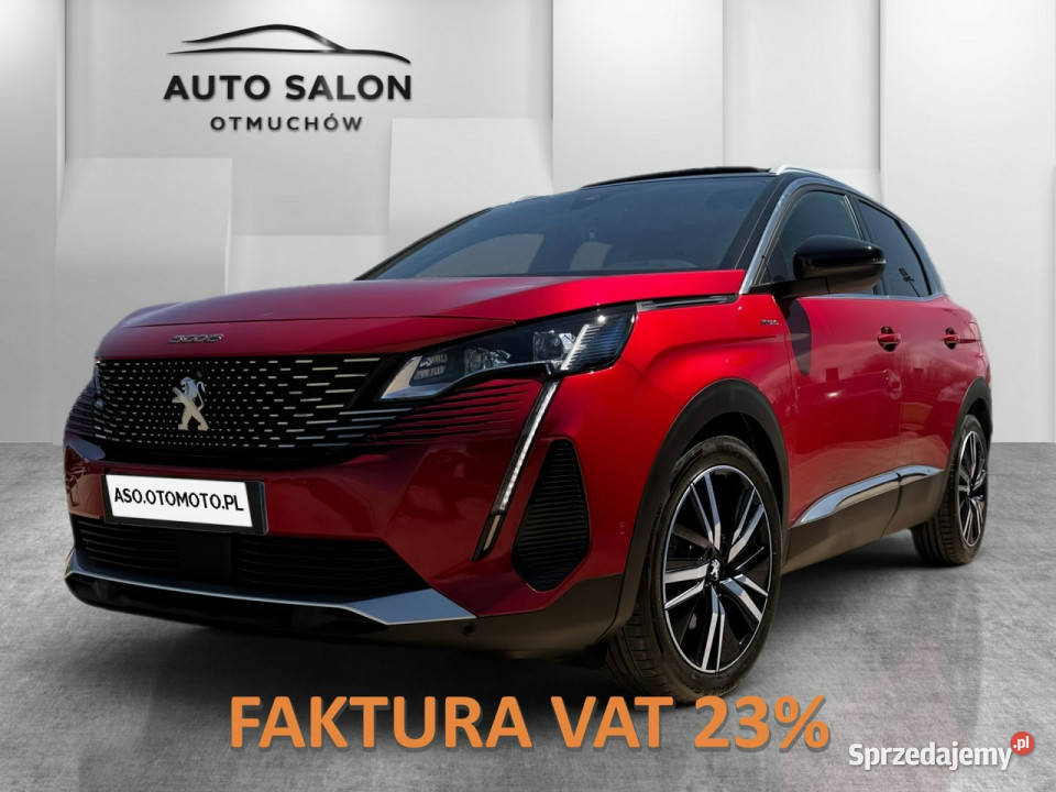 Peugeot 3008 GT kamery skóra MASAZE nawi webasto elektryczne lusterka Otmuchów