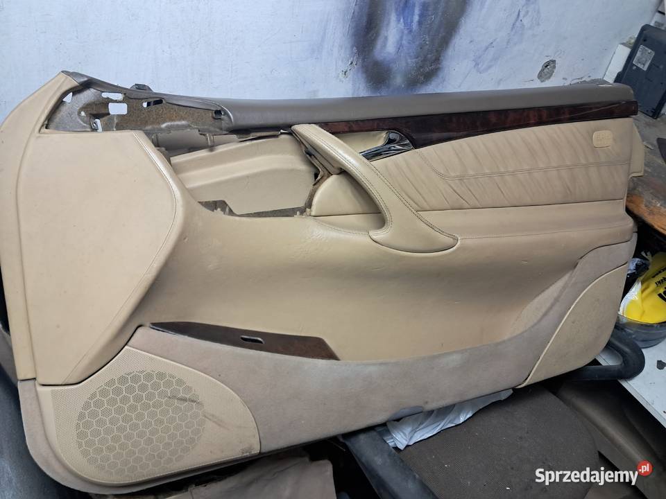 Mercedes w215 cl boczki nappa alcantara itp Przemyśl sprzedam