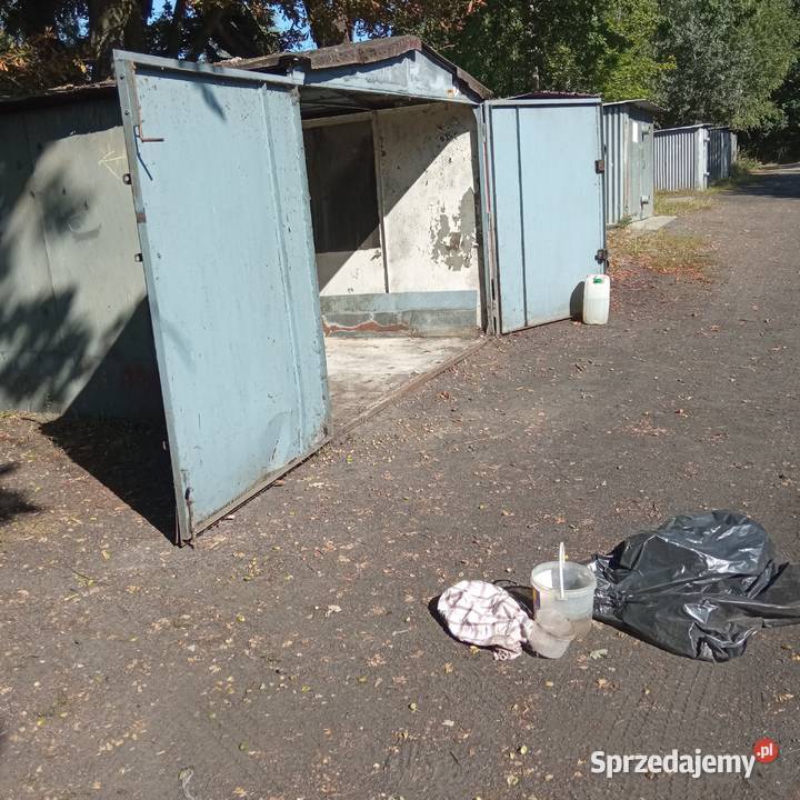 Sprzedam garaż 3x8 idealny na magazyn Szczecin sprzedam