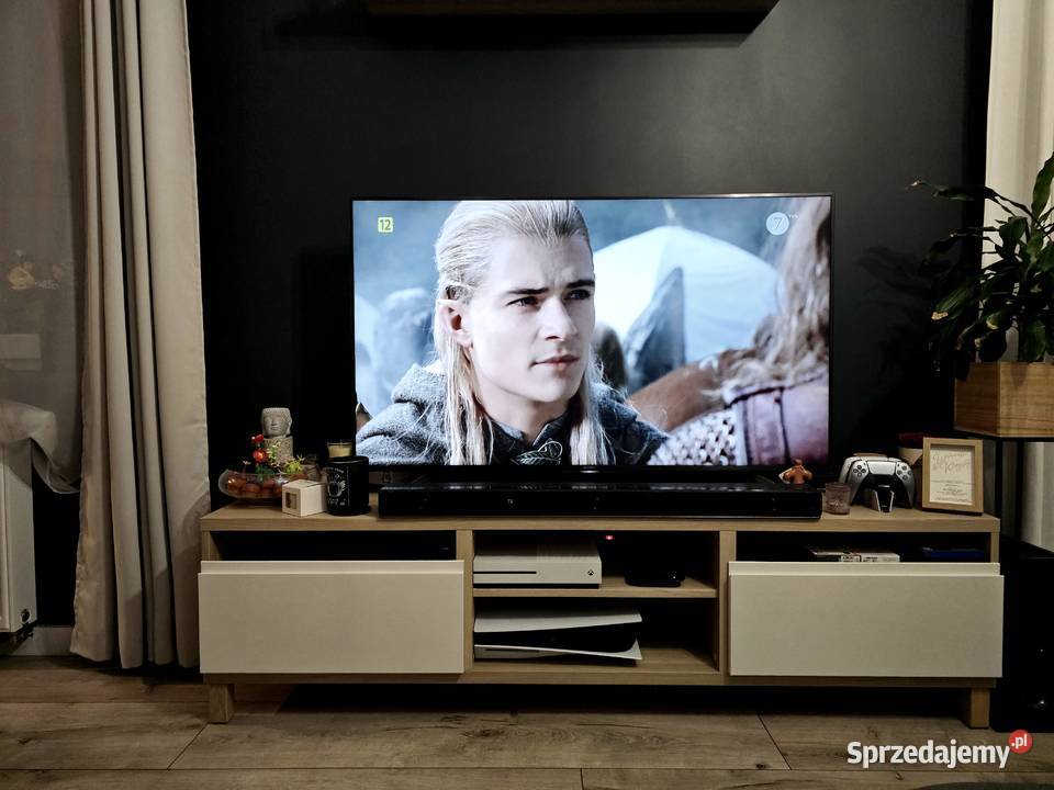 IKEA BESTA szafka RTV 180x485x415 dąb bielony Gliwice