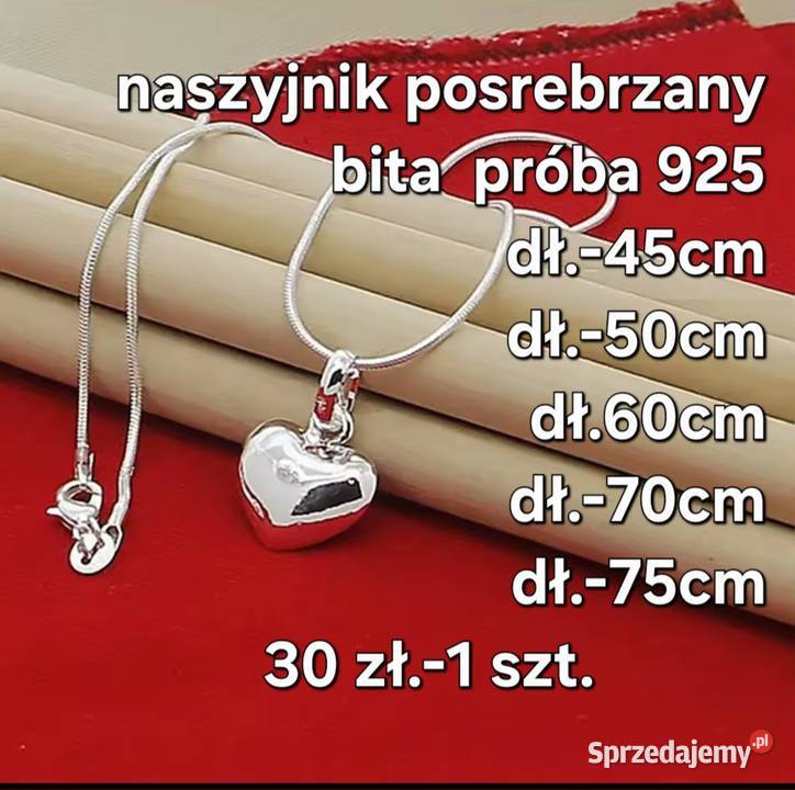 Sprzedam biżuterię posrebrzane Katowice
