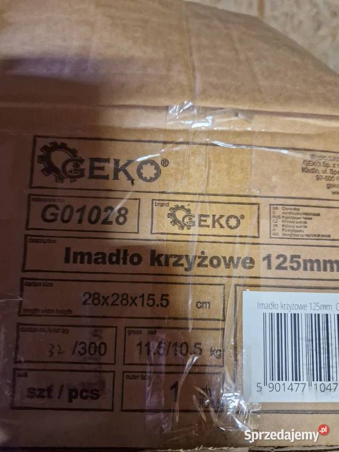 Imadło krzyżowe maszynowe dwuosiowe 125mm 5 wielkopolskie