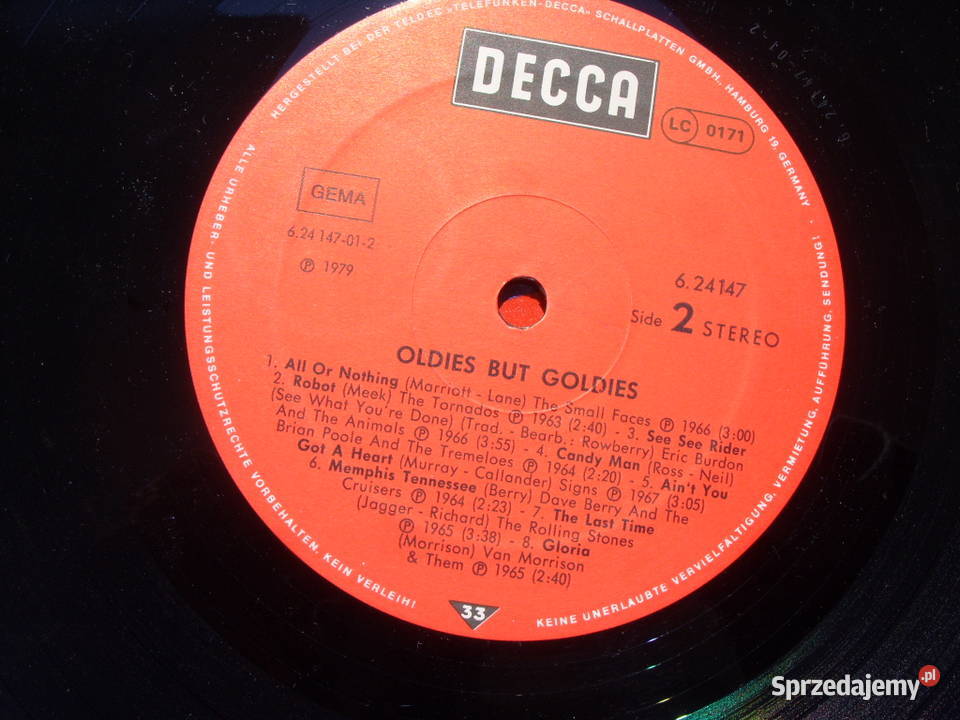 Winyl LP OLDIES BUT GOLDIESBEND ME DECCA 1979 1 płyta sprzedam