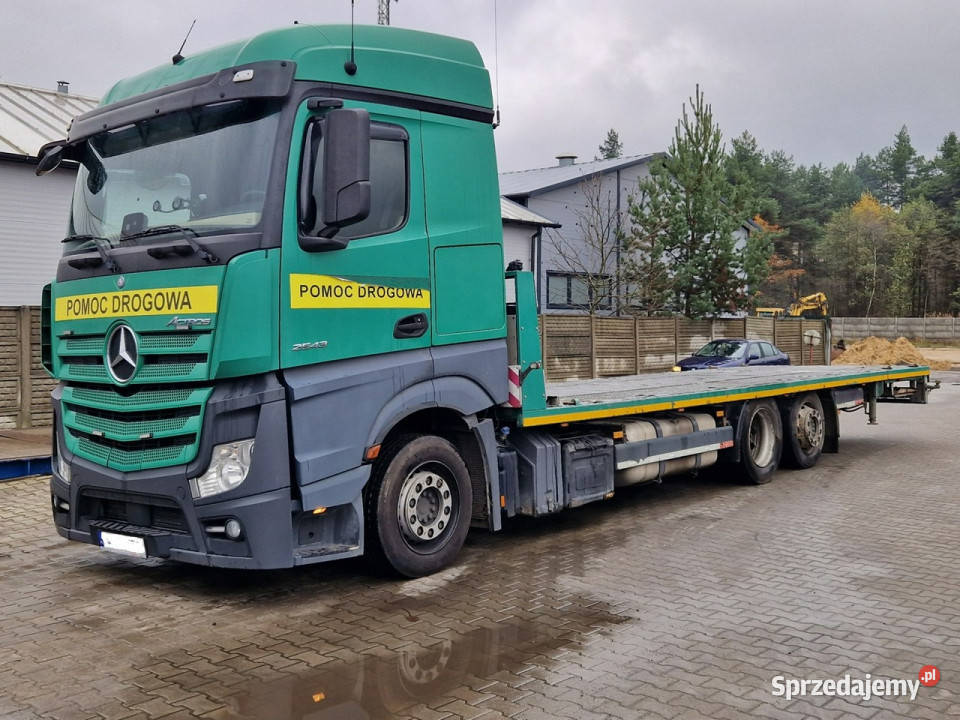 Mercedes Actros 2543 LAWETA POMOC DROGOWA NAJAZD Samochody ciężarowe śląskie Poręba