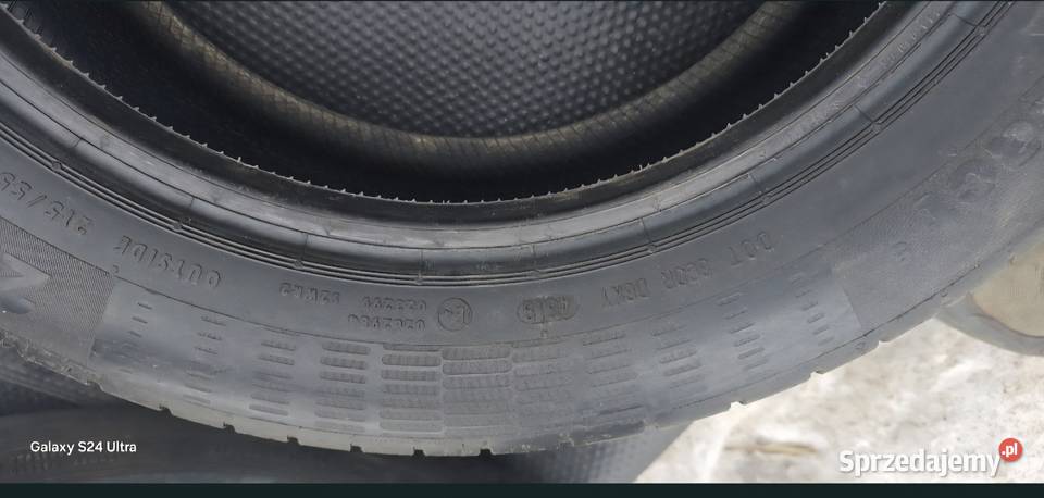 Opony letnie Continental Eco 20555R17 Siedlec sprzedam