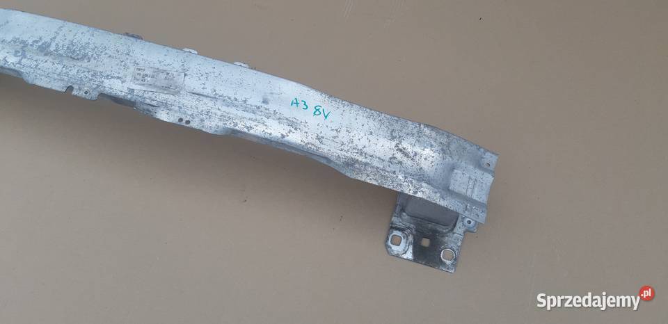 AUDI A3 8V 2016 BELKA ZDERZAKA PRZÓD WZMOCNIENIE