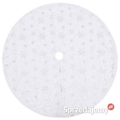 Luksusowa osłona pod choinkę biała 90 sztuczne Warszawa