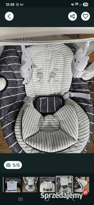 Huśtawka Bujaczek Graco Move with me Okazja Jaworzyna Śląska sprzedam